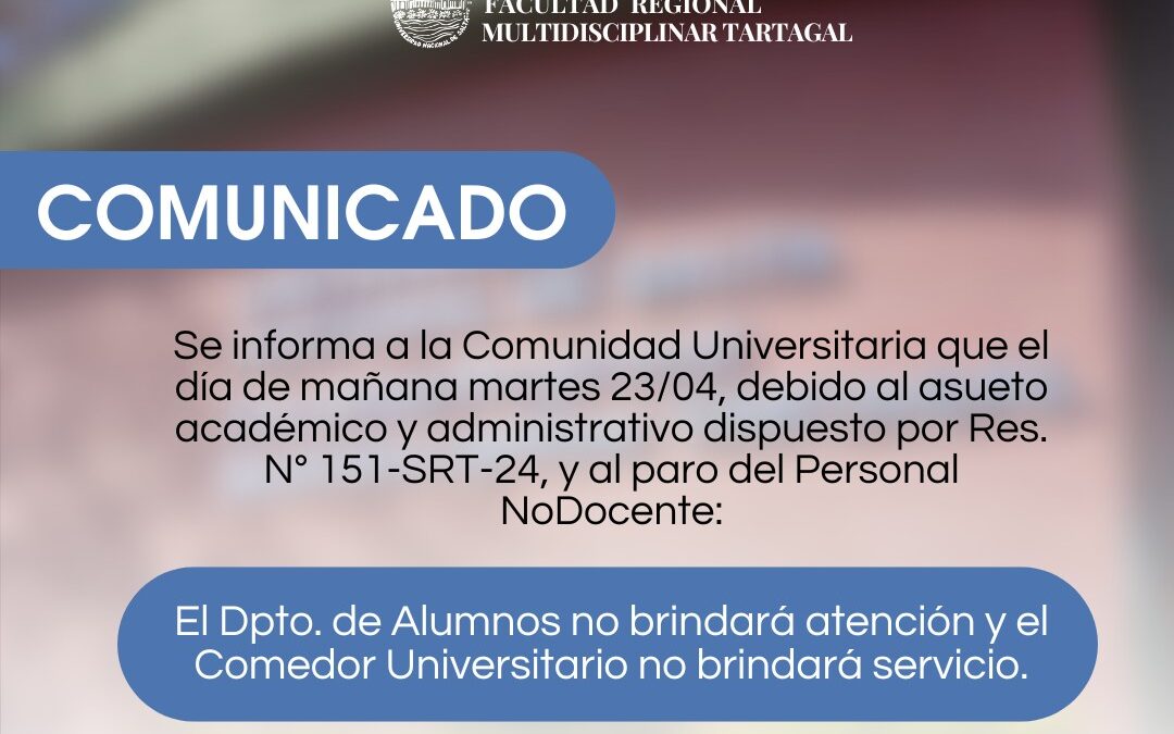 Asueto Académico y Administrativo